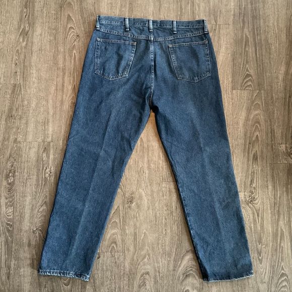 Vintage Brittania Jeans Men's Straight Leg Blue Denim‎ Size 38 x 30 - Picture 4 of 7